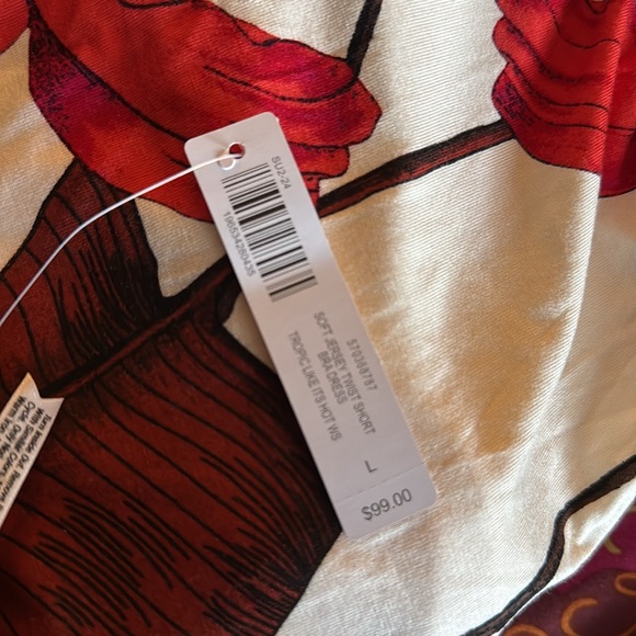 *NWT* SOFT JERSEY - Twist Short Bra Dress - Picture 4 of 4